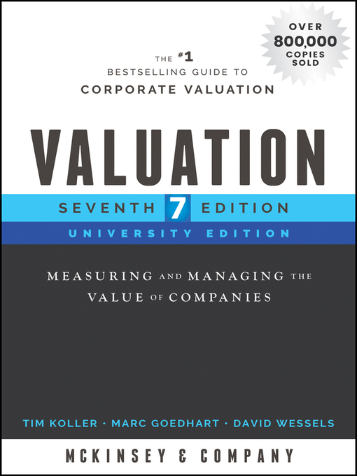 ビジネス・経済 Fundamentals of Corporate Valuation Valuation - NLB - OverDrive